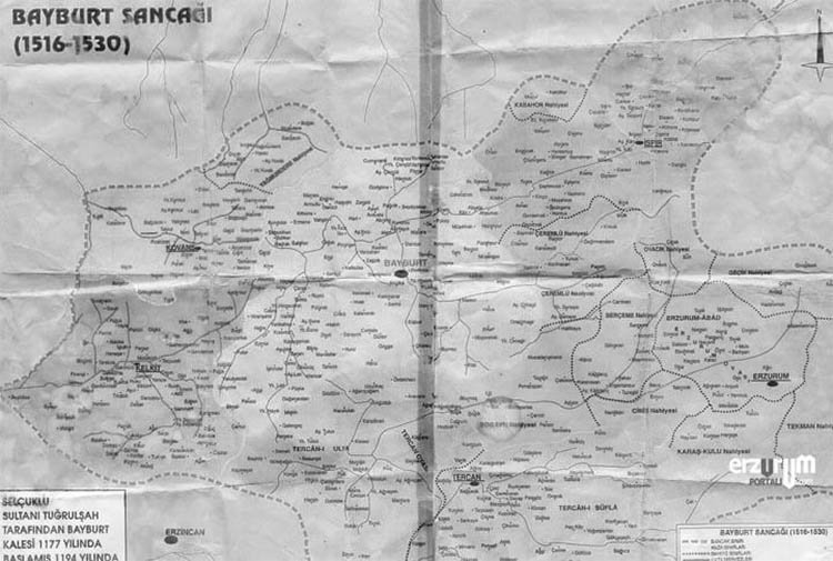 Erzurum’un Bayburt’a Bağlılığı ve Bayburt’un Sancak Oluşu Meselesi Üzerine